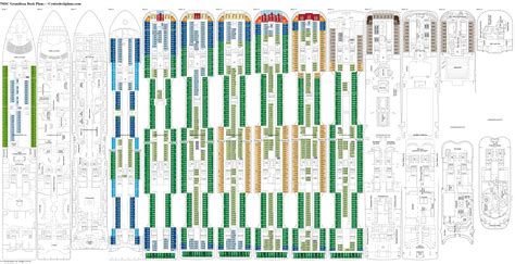 grandioso mediterraneo|MSC Grandiosa Cruise Ship & Deck Plan 